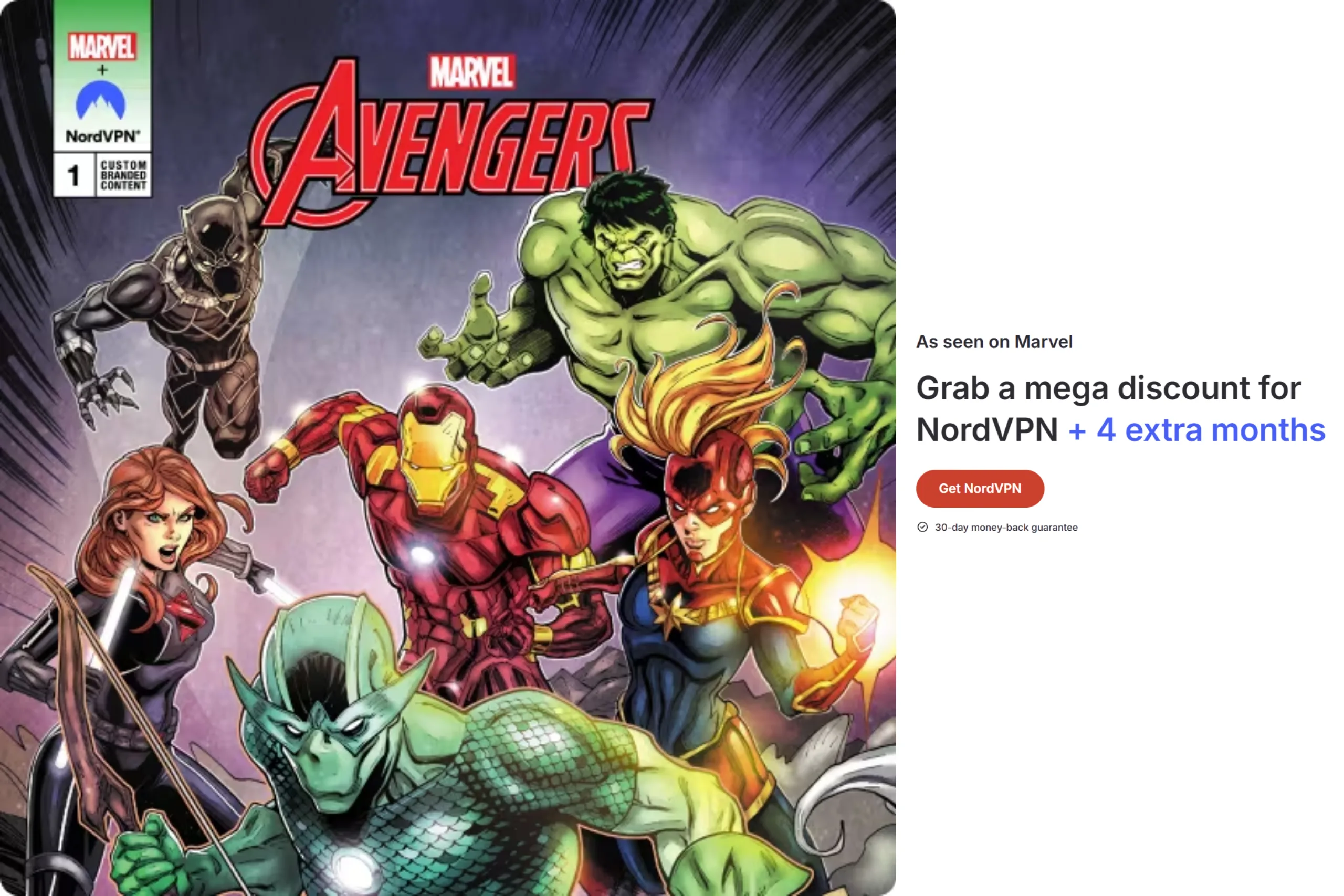 NordVPN x Marvel: Superheroes Unleash Online Power